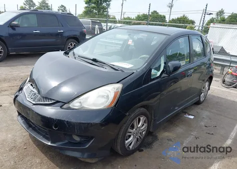 2009 Honda Fit Sport z USA, uszkodzony, nr VIN JHMGE88499S027929